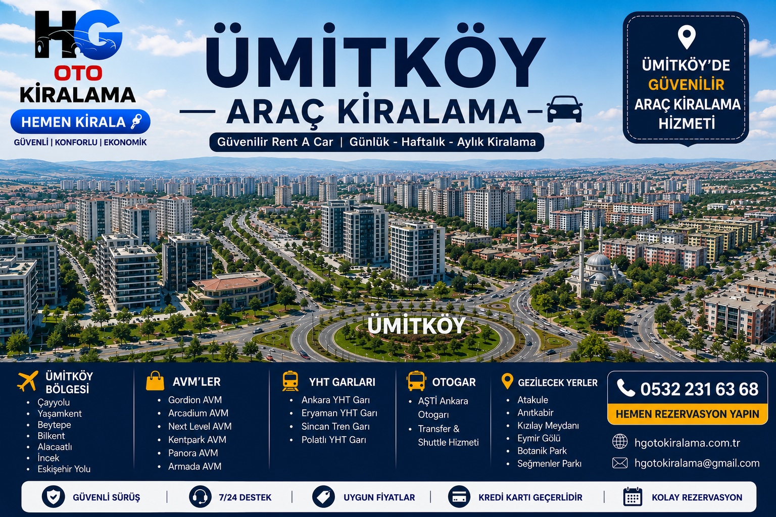 Ümitköy araç kiralama: bölge odaklı kullanım önerileri