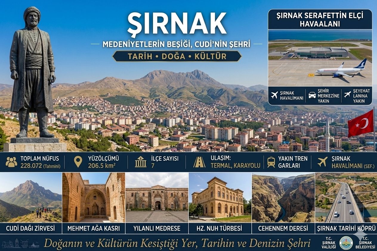Şırnak Şerafettin Elçi Havalimanı oto kiralama ve terminal teslim | HG Blog